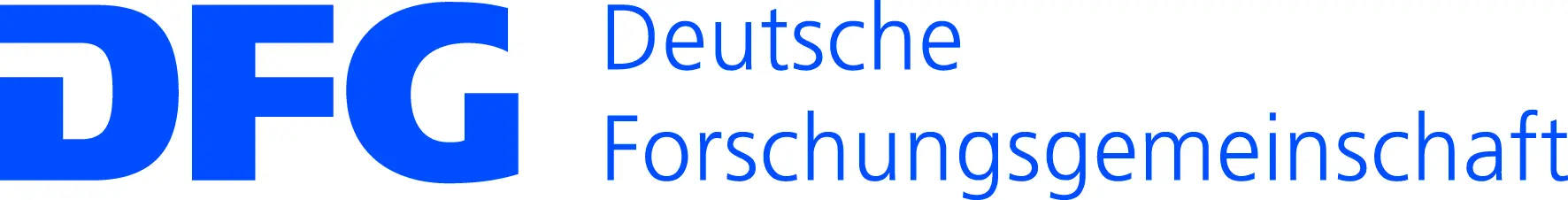 Das Bild zeigt das Logo der Deutschen Forschungsgemeinschaft.